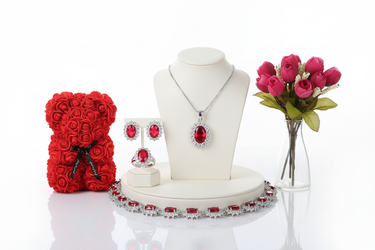 Kit romántico premium con joyas glamurosas
